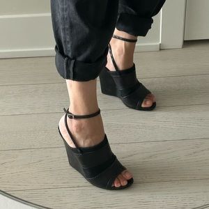 Proenza Schouler Braided Wedge Sandal IT39.5/US9